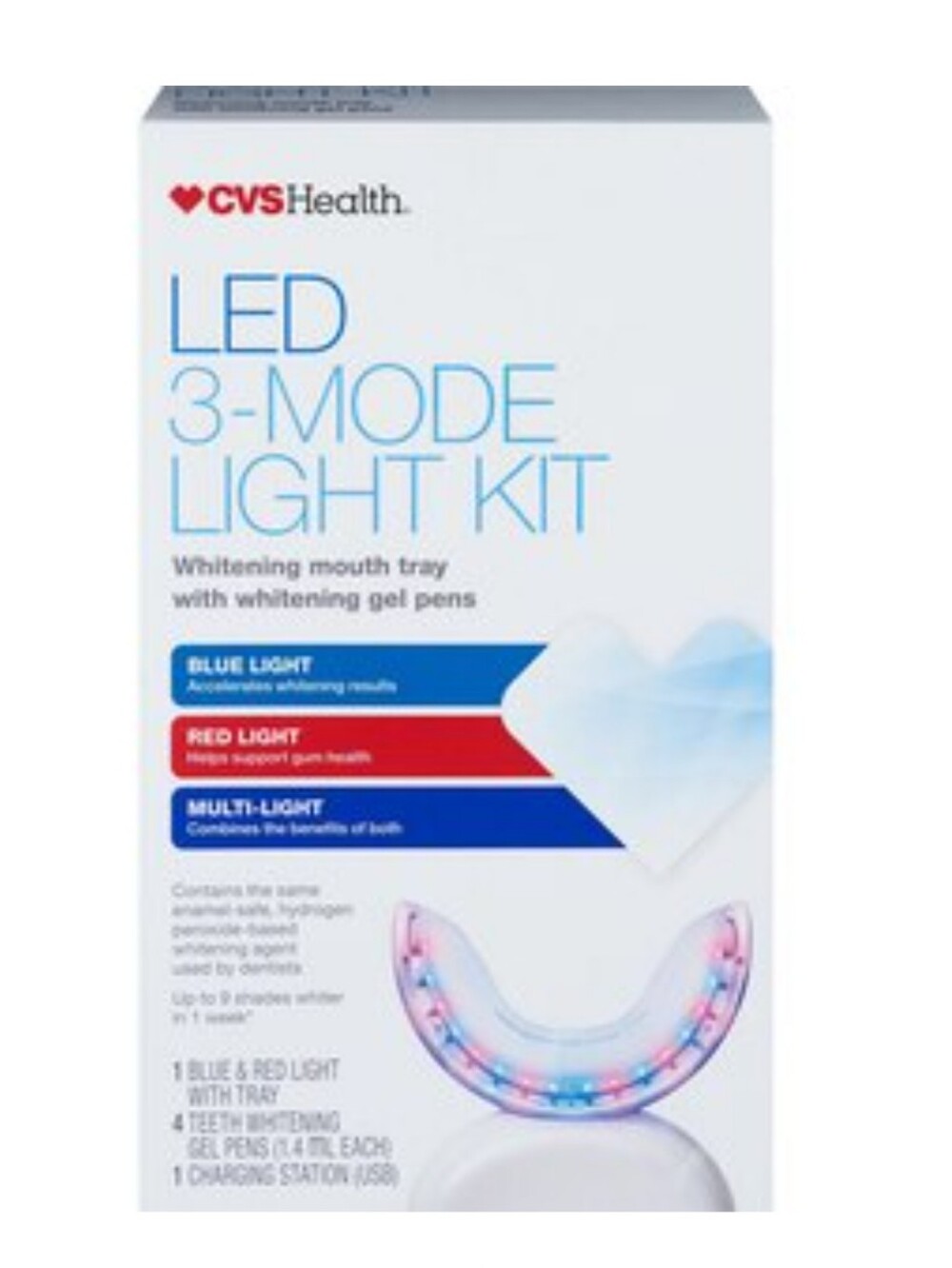 CVS Health LED 3-Mode Light Kit - Blue & Red & Purple Lights